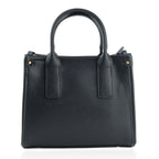 Mario Valentino Textured Handbag - Black_8555336_3