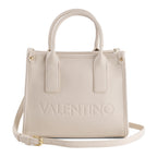 Mario Valentino Leather Small Handbag - Cream_8555337_2