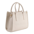 Mario Valentino Leather Small Handbag - Cream_8555337_4