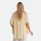 La Marey Patterned Top (Size - One Size) - Yellow_8555339_2