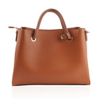 Mario Valentino Leather Handbag - Black_8555357_3