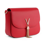 Mario Valentino Chain Shoulder Bag - Red_8555363_1