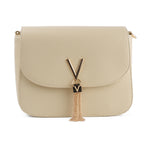 Mario Valentino Chain Shoulder Bag - Cream_8555389