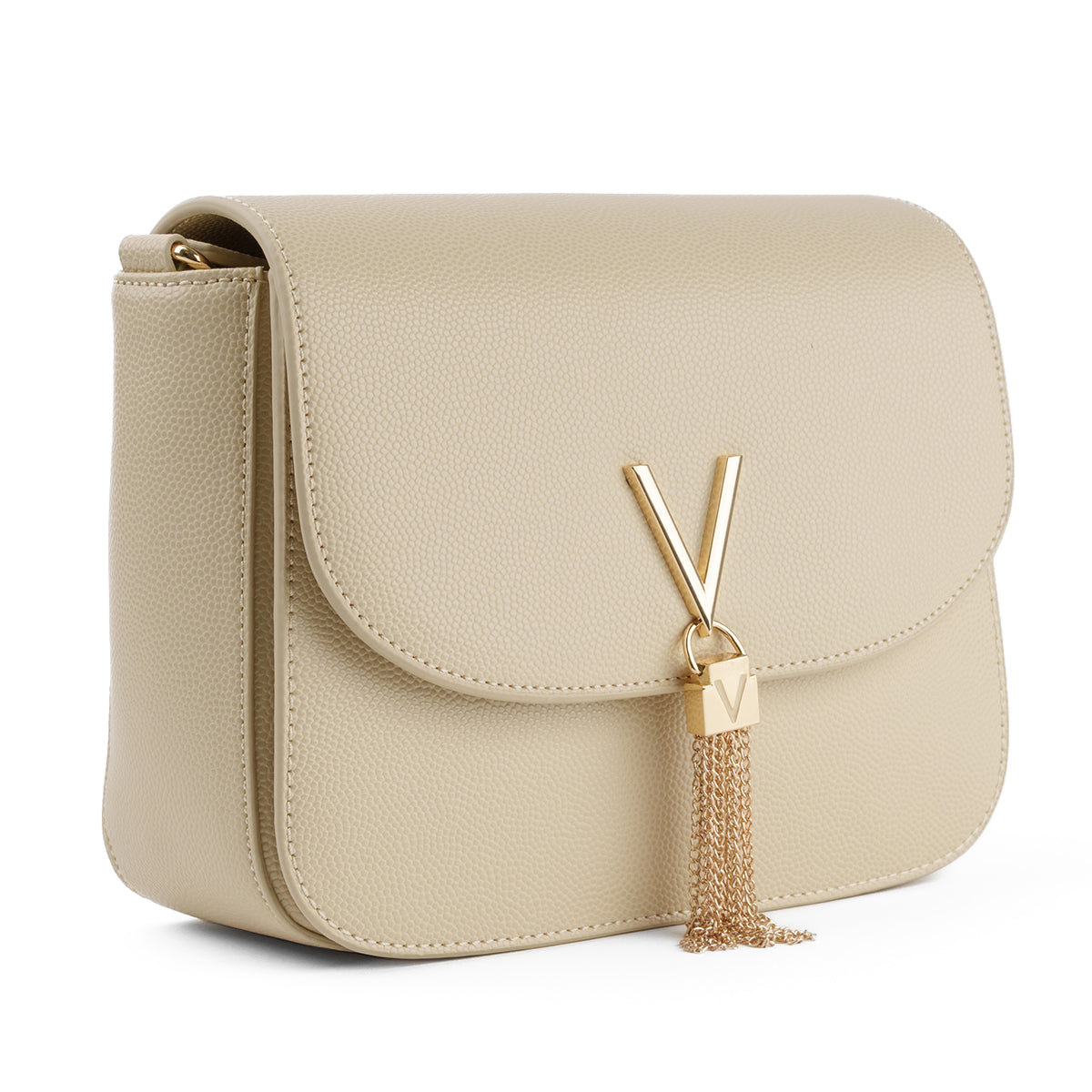 Mario Valentino Chain Shoulder Bag - Cream 8555389 1
