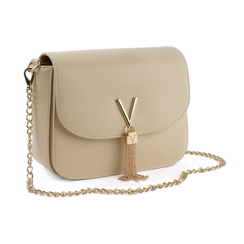 Mario Valentino Chain Shoulder Bag - Cream_8555389_2