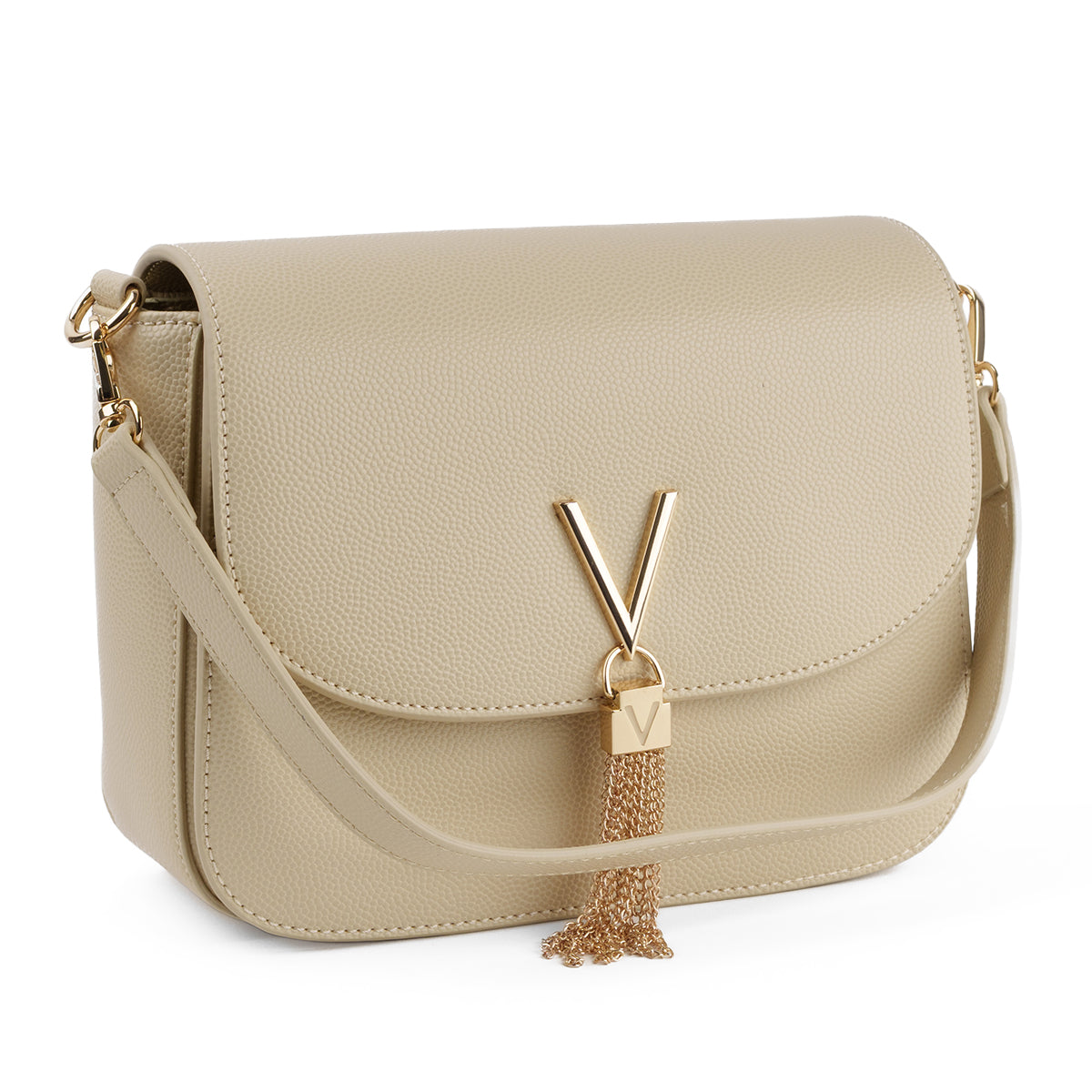Mario Valentino Chain Shoulder Bag - Cream 8555389 3