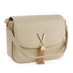 Mario Valentino Chain Shoulder Bag - Cream_8555389_3