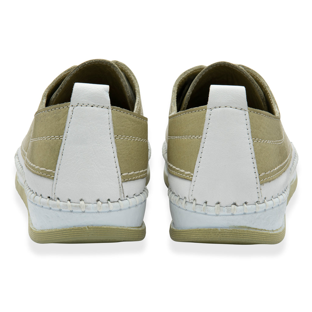 Lotus Womens Rimini Lace Up Casual Sneaker (Size 6) - Sage_8555602_2
