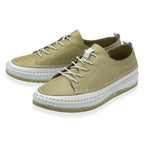 Lotus Womens Rimini Lace Up Casual Sneaker (Size 6) - Sage_8555602_3