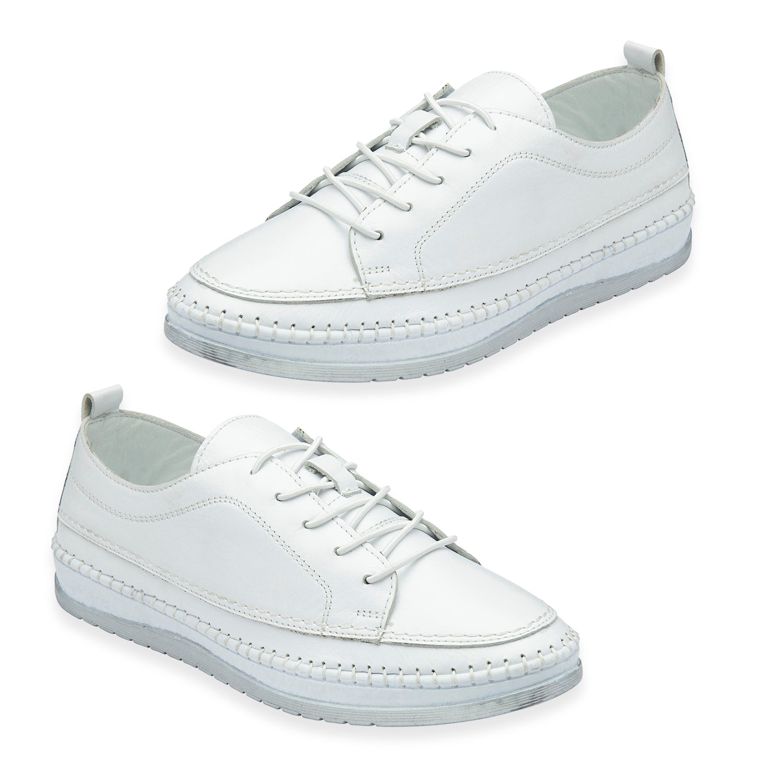 Lotus Womens Rimini Lace Up Casual Sneaker (Size 7) - White V32525961 0