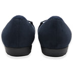 Lotus Ladies Eleni Casual Slip-On Pump With Chain Detail (Size 6) - Navy_8555644_2
