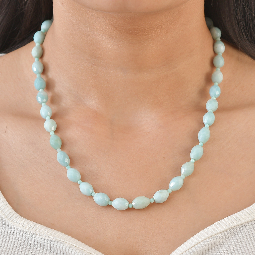 EverTrue - Amazonite Necklace (Size - 18+2 Ext) 455.00 Ct._8556047_1