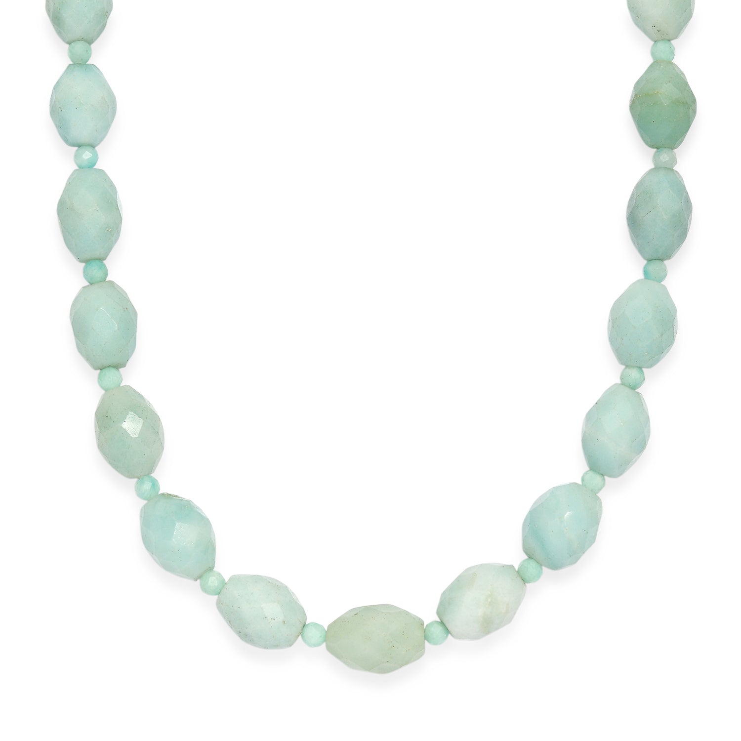 EverTrue - Amazonite Necklace (Size - 18+2 Ext) 455.00 Ct. V32489806 4