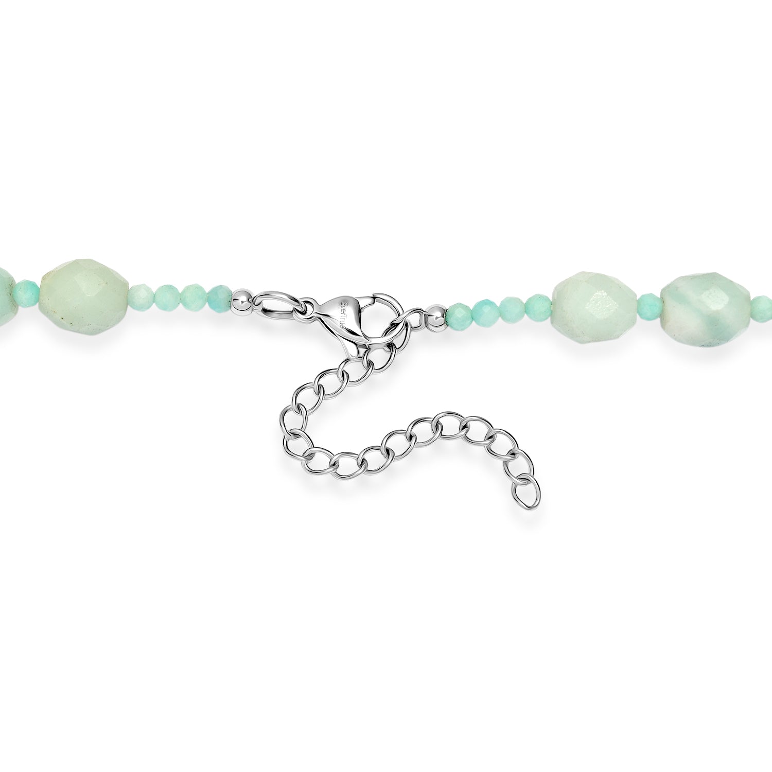 EverTrue - Amazonite Necklace (Size - 18+2 Ext) 455.00 Ct. V32489806 5