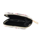 Set of 2 Floral Print Zip Around Wallet Set - Beige_8556466_7