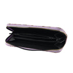 Set of 2 Floral Print Zip Around Wallet Set - Purple_8556470_5