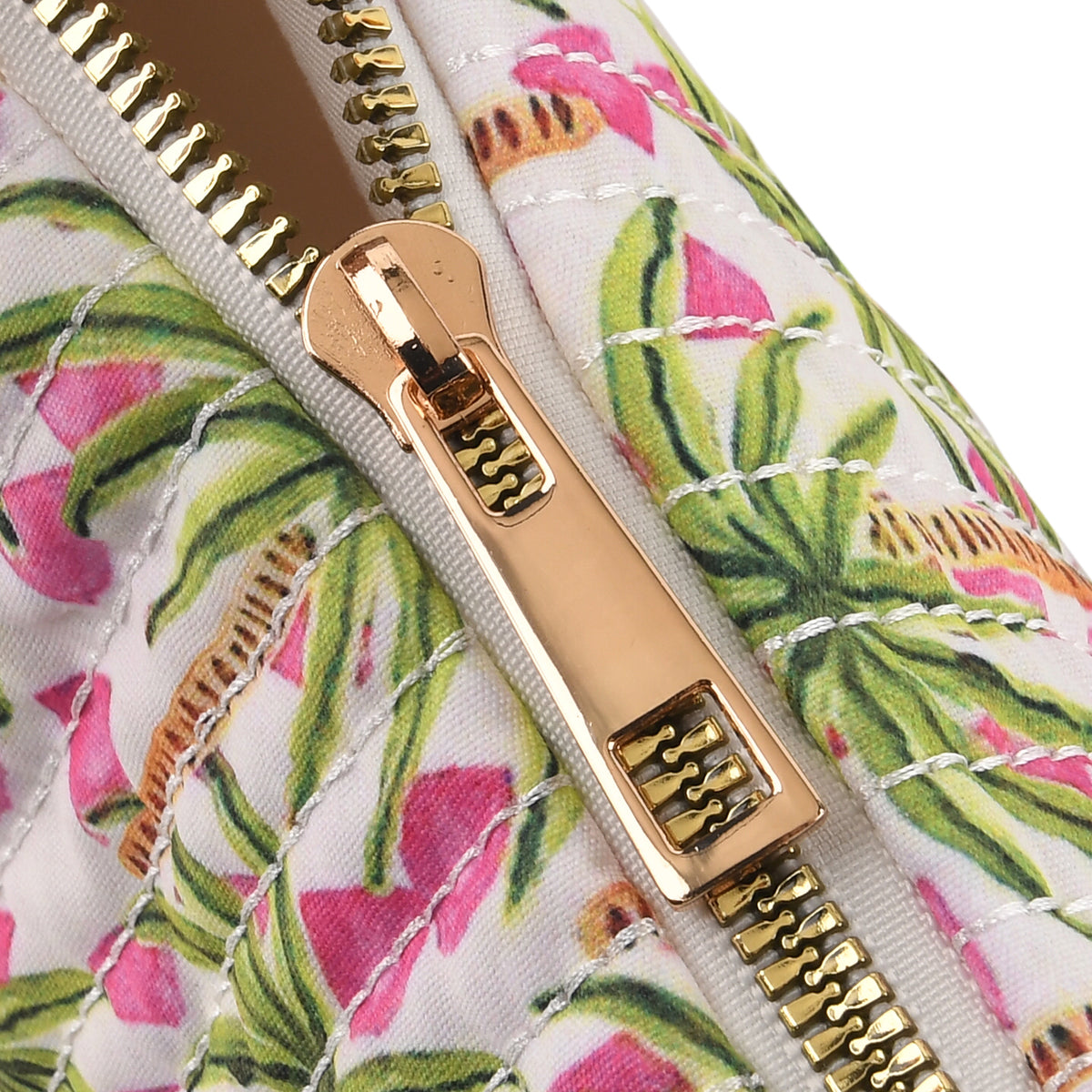 Floral Print Crescent Sling Bag - Green V32519020 6