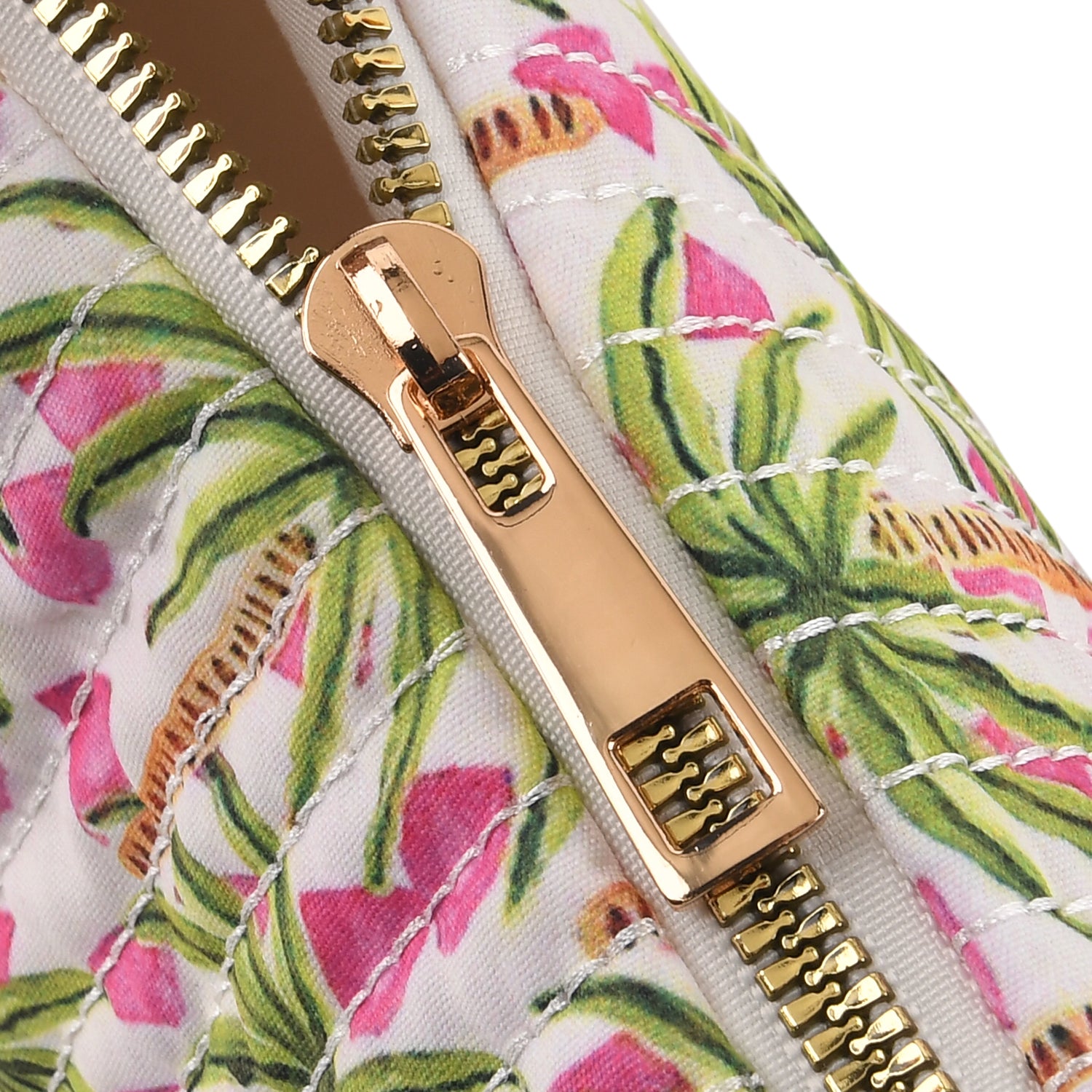 Floral Print Crescent Sling Bag - Green V32519020 6