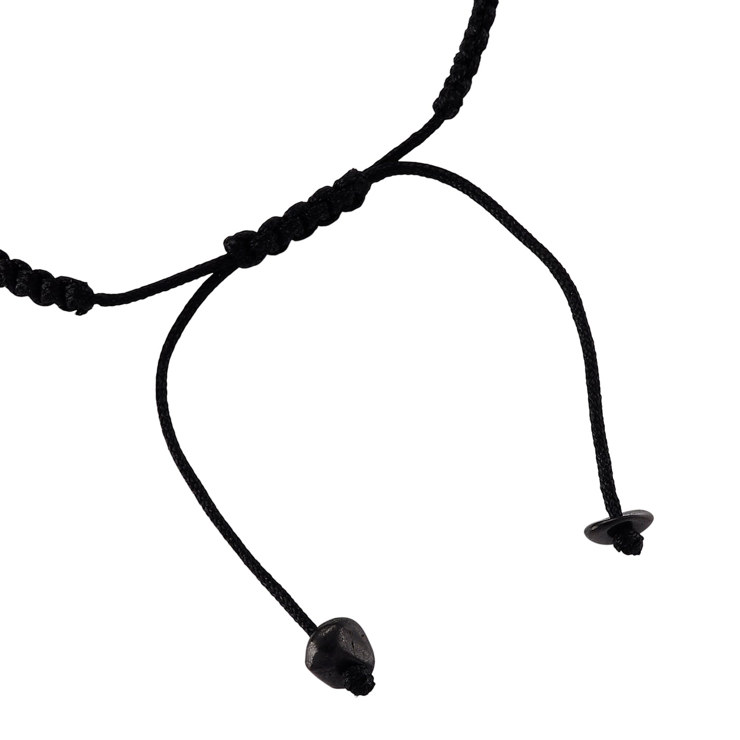 Natural Shungite Adjustable Bracelet (Size - 6 to 9.5) 100.00 Ct. 8556728 6