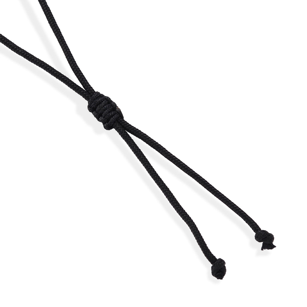 Natural Shungite Adjustable Union Jack design Necklace (Size - 28) 90.00 Ct._8556750_5