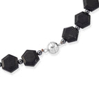 Shungite & Hematite Beads Necklace (Size - 20) with Magnetic Clasp 280.00 Ct._8556751_4