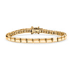 EverTrue Bronzella Collection - Bracelet (Size - 7.5) with GB Lock Box in 18K Gold Plating_8557122