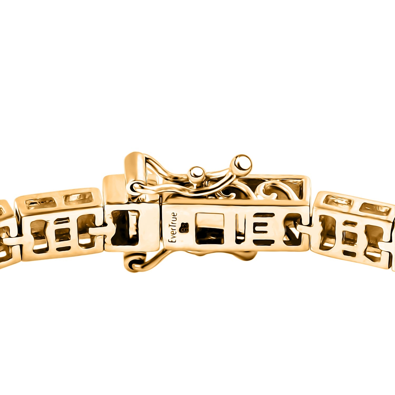 EverTrue Bronzella Collection - Bracelet (Size - 7.5) with GB Lock Box in 18K Gold Plating V32357069 4