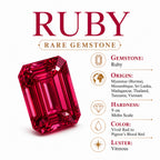 Royal Bali Collection - D'Joy African Ruby Cluster Earring with Lever Back in Rhodium Overlay Sterling Silver 2.37 Ct._8557347_6