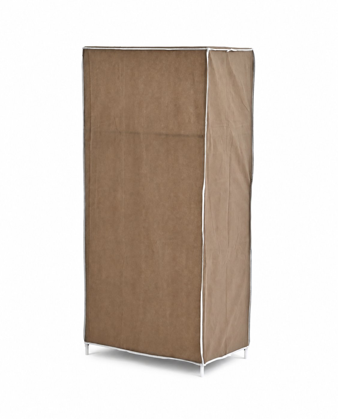 LIVMORE Portable Fabric Wardrobe Storage Organizer (70 x 45 x 150 cm) - Coffee 8559766 2