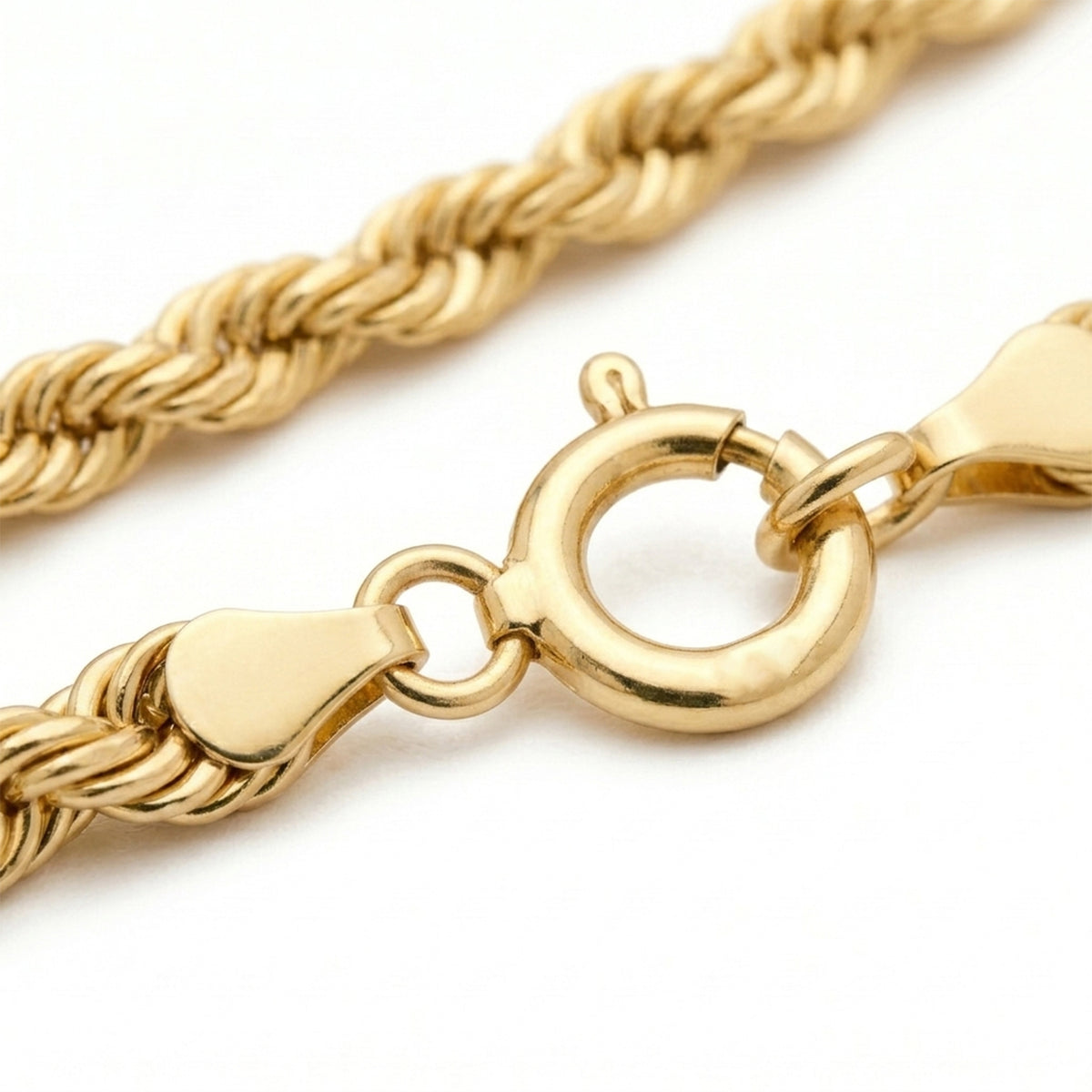One Time Deal- 9K Yellow Gold Rope Chain (Size - 22) with Lobster Clasp 8560655 3