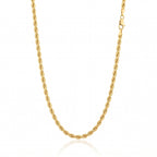 9K Yellow Gold Rope Chain (Size - 24) with Lobster Clasp, Gold Wt. 4.80 Gms_8560674