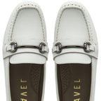 Ravel Womens Dutton Leather Classic Loafers (Size 4) - White_8560800_3