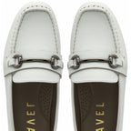 Ravel Womens Dutton Leather Classic Loafers (Size 5) - White_8560801_3