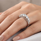 D'Joy - Moissanite Ring in Rhodium Overlay Sterling Silver 1.34 Ct._8561247_2