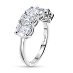 D'Joy - Moissanite Ring in Platinum Overlay Sterling Silver 1.54 Ct._8561926_3