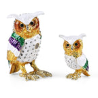 LIVMORE Owl-Shaped Trinket Storage Box (Size 6x4x7 cm) - Gold_8562722_1