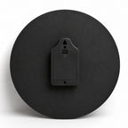 Livmore Handcrafted Resin Geode Wall Clock with Multi-colour Gemstone Accents (35.5 x 35.5 cm) - Black White & Gold_8563883_2
