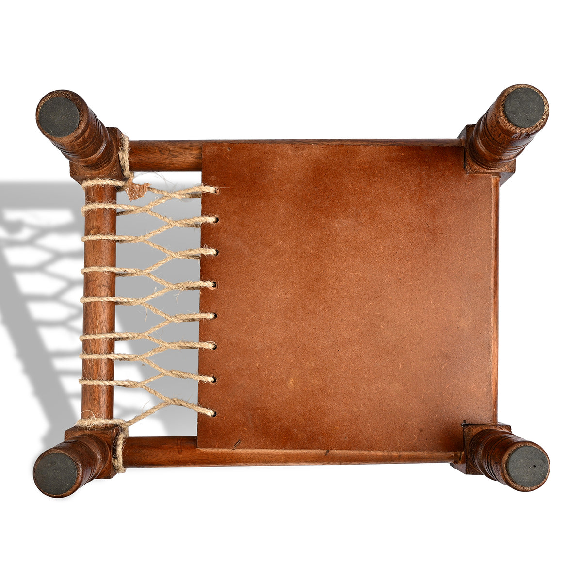 Livmore Handcrafted Wooden Cot Serving Platter with Resin Inlay (25 x 32 cm) - Grey V32580637 5