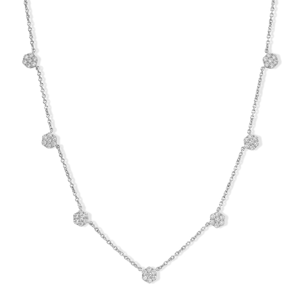 EverTrue - Natural White Diamond Necklace (Size - 20)_8564246