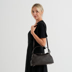 Genuine Leather Slouchy Flapover Crossbody Shoulder Bag - Coffee_8565731_2