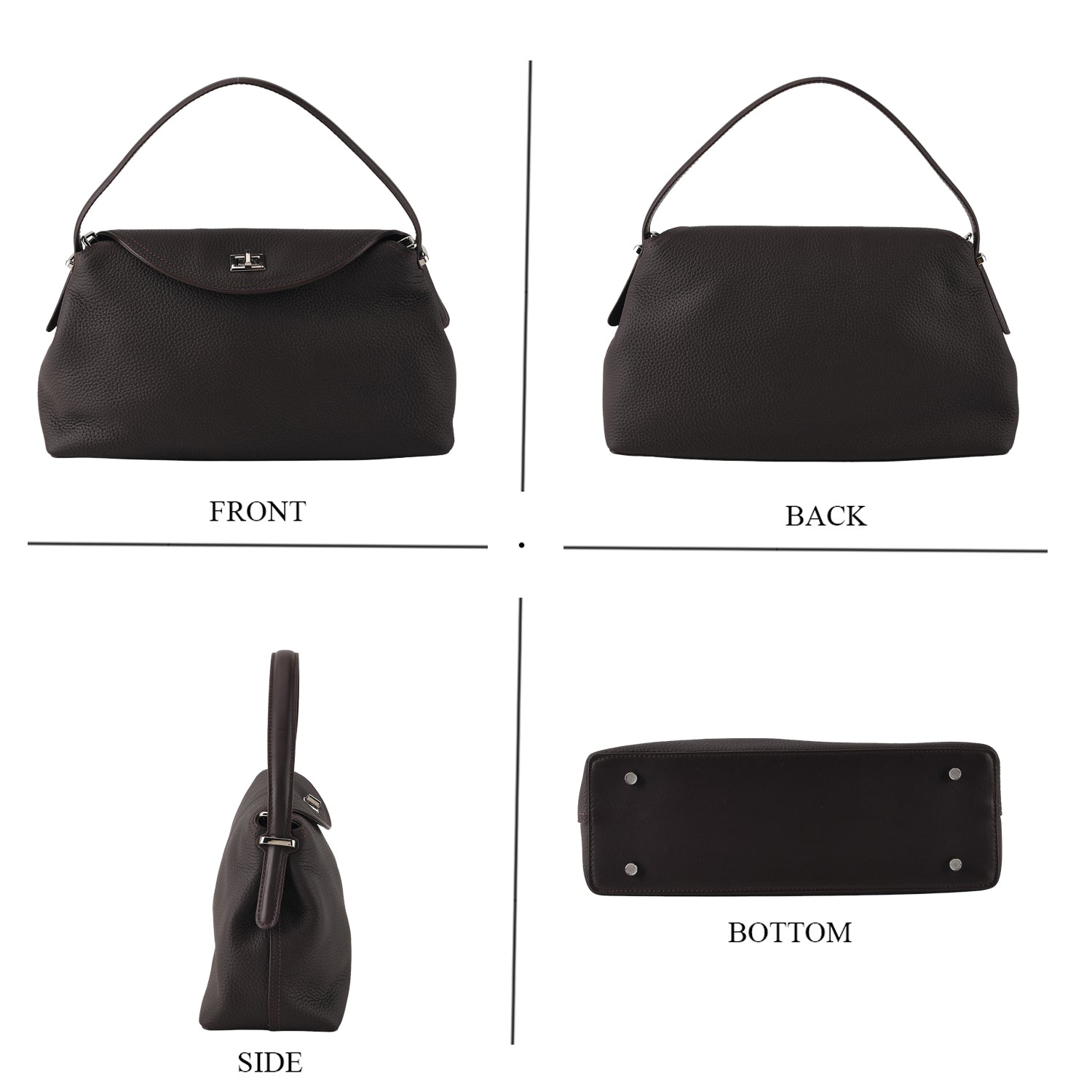 Crossbody Bag (Size - One Size) - Coffee - Coffee 8565731 4