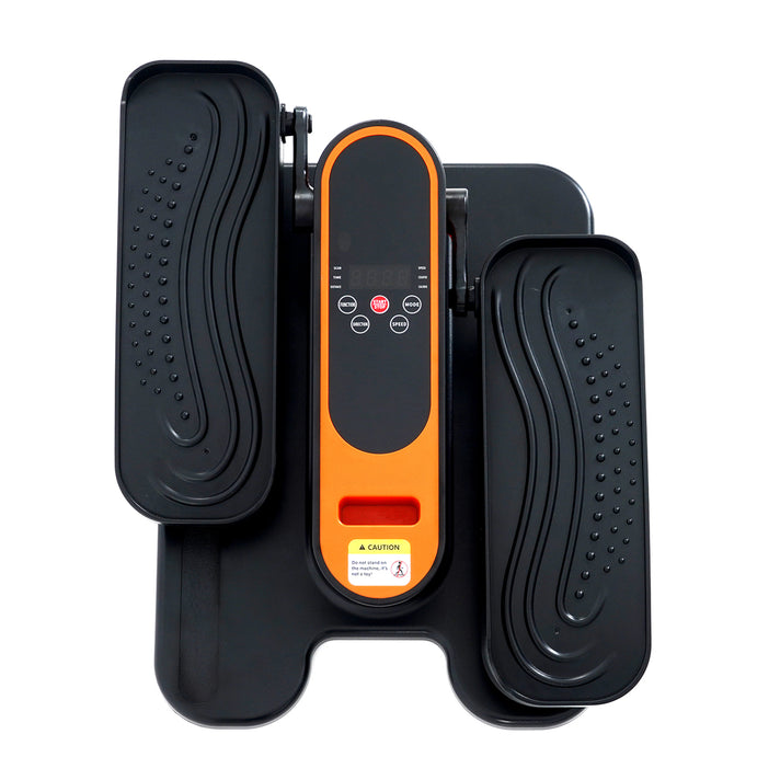 Bliss Beyond Electric Mini Elliptical Under Desk Leg Exerciser – Orange &amp; Black 8566017 1