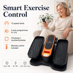 "Bliss & Beyond Electric Mini Elliptical Trainer - Orange + Black                                                        Electrical Source:  110-240V60-70W 60W  Material:STEEL+ABS  Product Size: 40.5×_8566017_3