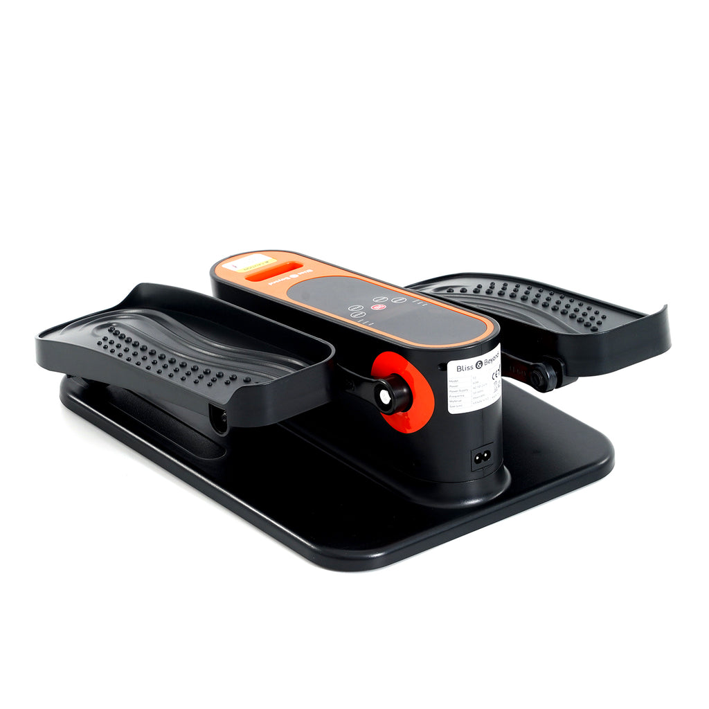 "Bliss & Beyond Electric Mini Elliptical Trainer - Orange + Black                                                        Electrical Source:  110-240V60-70W 60W  Material:STEEL+ABS  Product Size: 40.5×_8566017_8