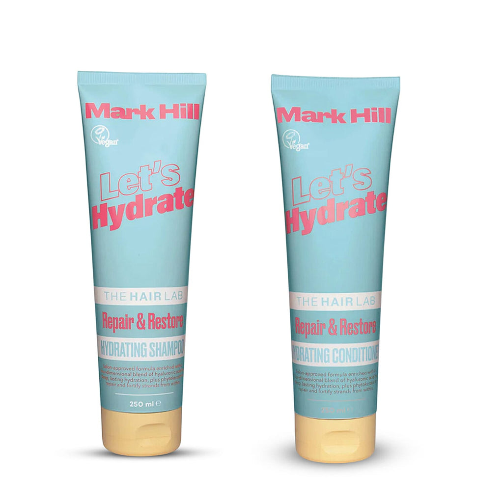 2 Piece Set- Mark Hill Let's Hydrate Hydrating Shampoo & Conditioner - 250 ml Each