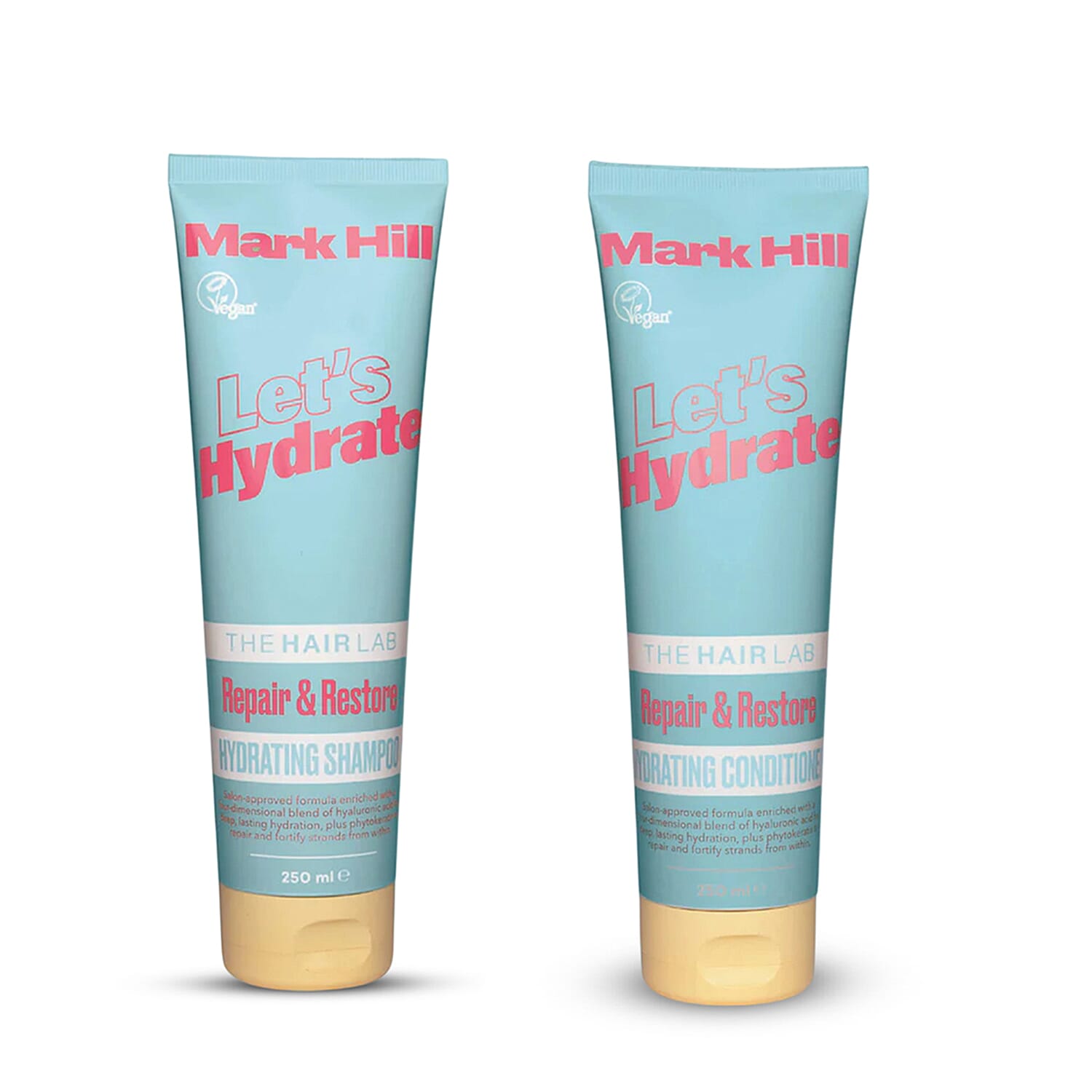 2 Piece Set of Mark Hill Let's Hydrate Hydrating Shampoo and Conditioner - 250 ml each 8566303 0