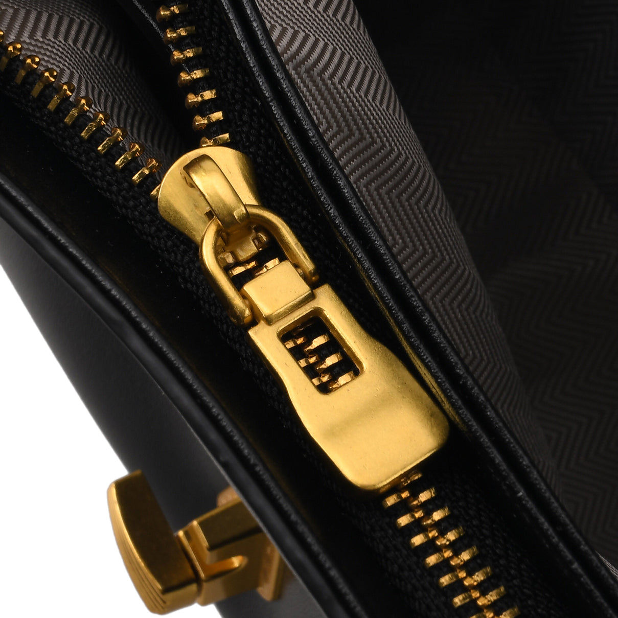 Genuine Leather Top-Handle Satchel Bag with Adjustable Shoulder Strap - Black 8566512 7
