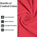 Livmore Set of 2 - Cotton Terry Bath Towel 550GSM (Size 88x172cm) - Coral Pink_8566674_4