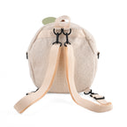 Novelty Plush Apple Character Crossbody Bag - Cream_8566899_4