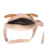 Novelty Puppy Cartoon Crossbody Ita Bag - Khaki_8567108_5